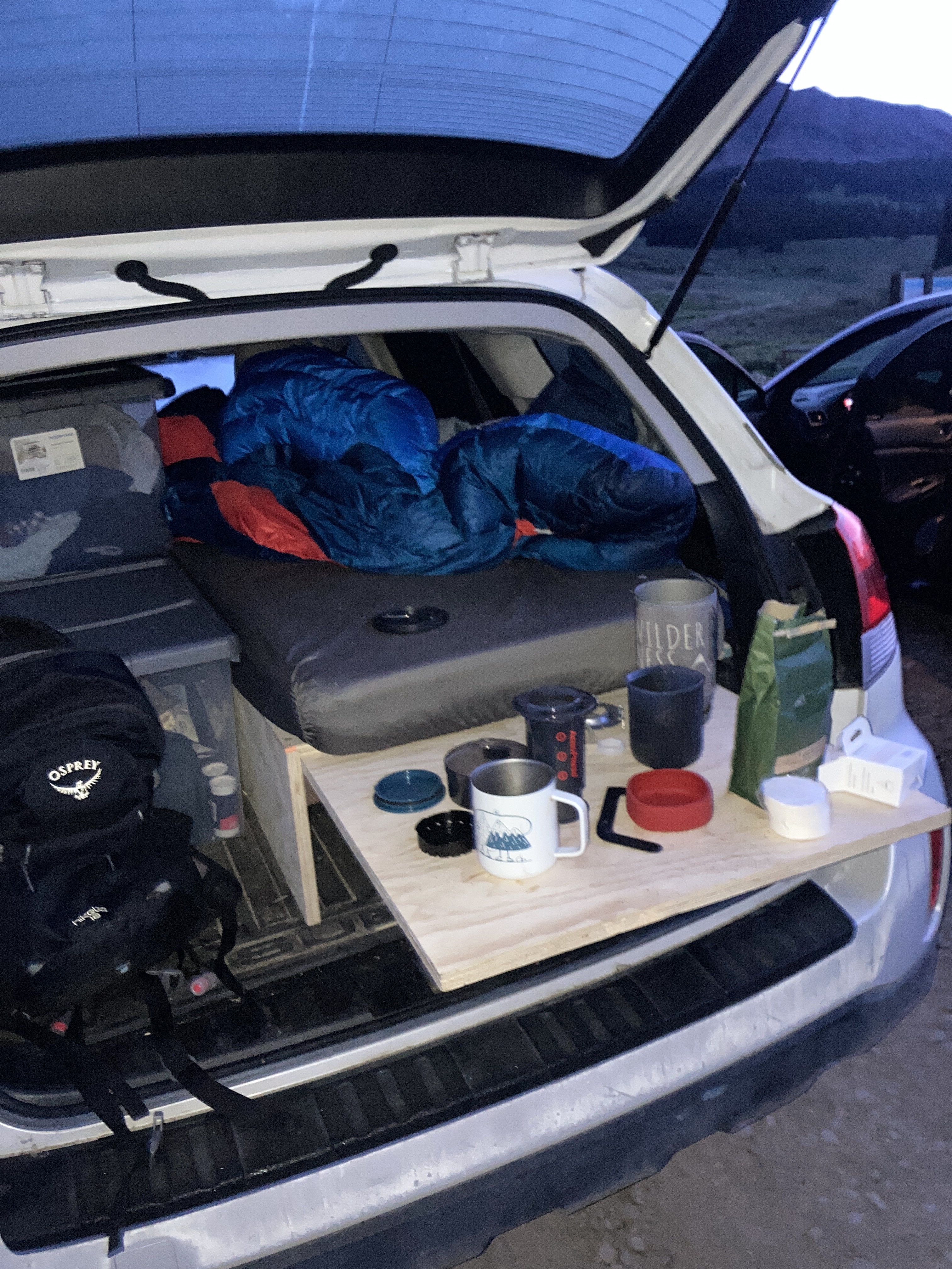 Car camping near Lizard Head