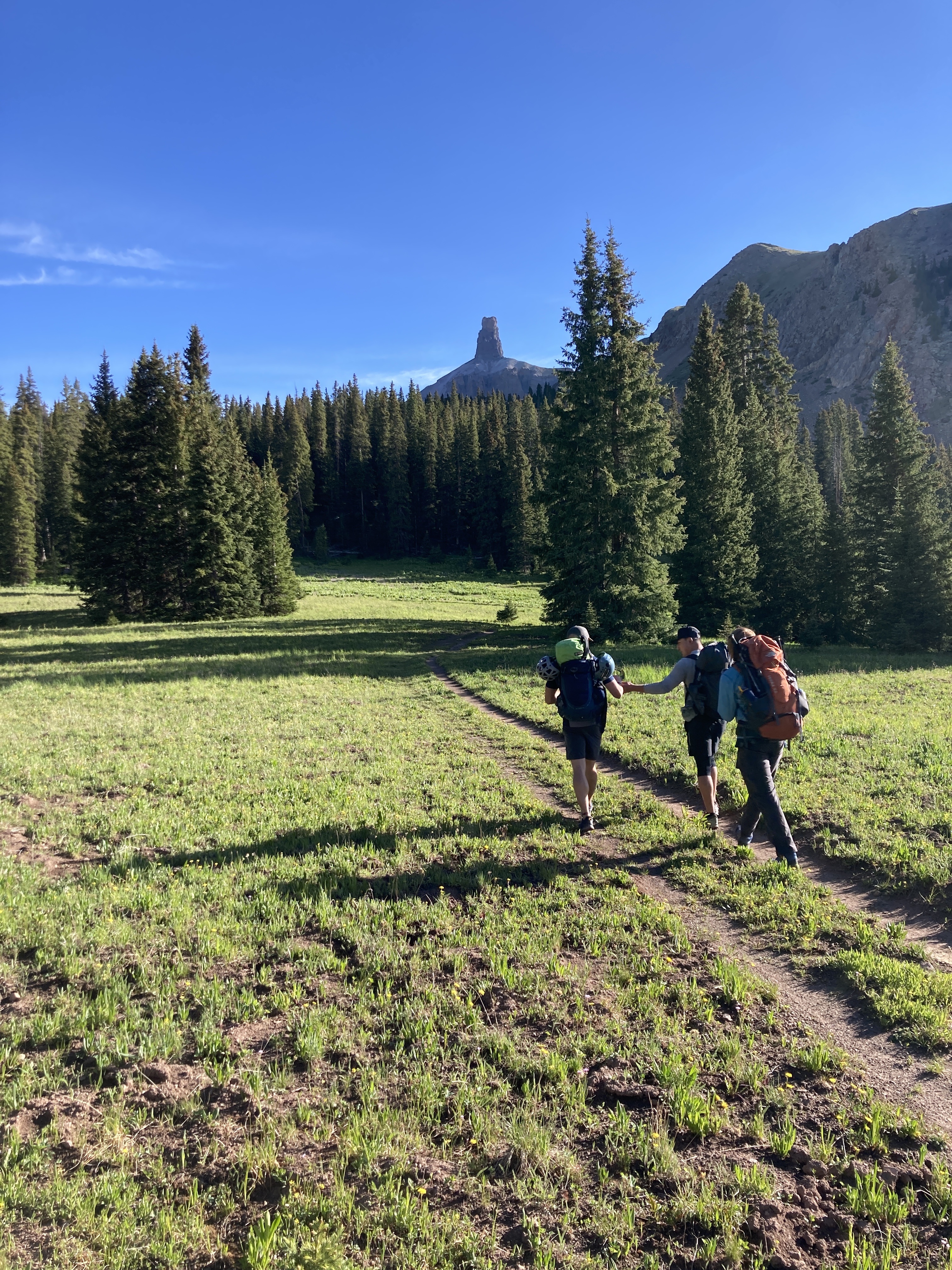 Approaching Lizard Head